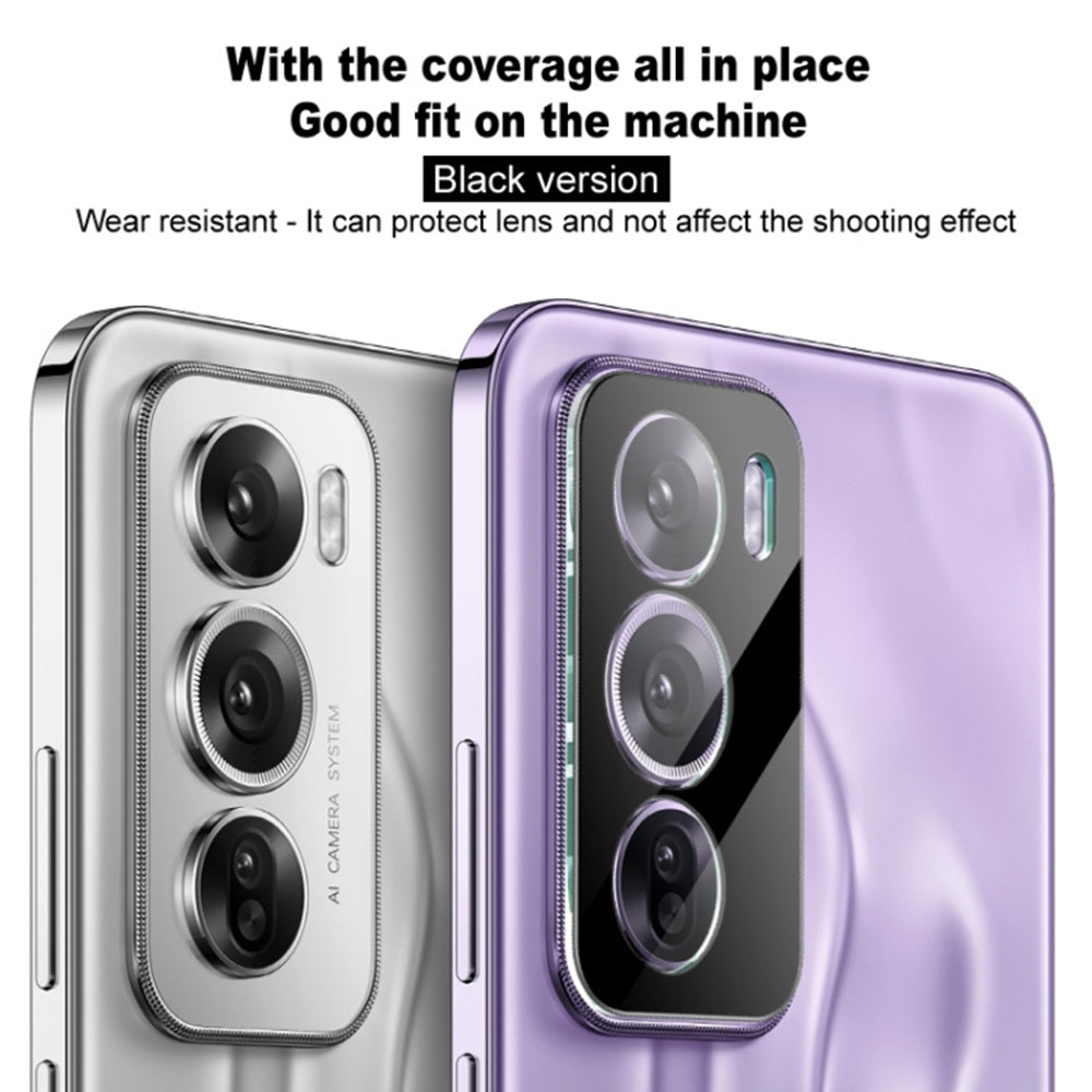 Zaštitna folija za zadnju kameru Techsuit za Oppo A5 Pro 4G / A5 Pro, Kaljeno staklo, Crna