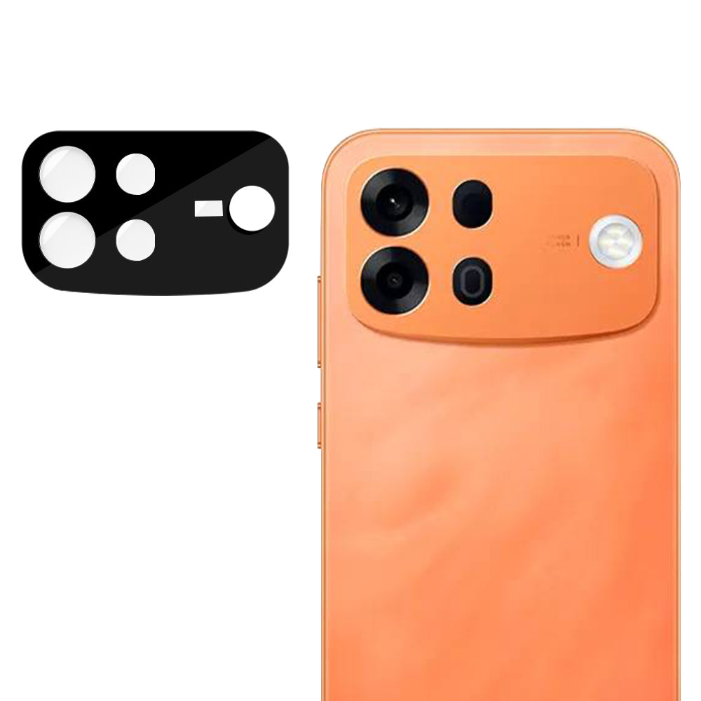 Techsuit zaštitna folija za zadnju kameru za Oppo A7 Pro Max, kaljeno staklo, crna
