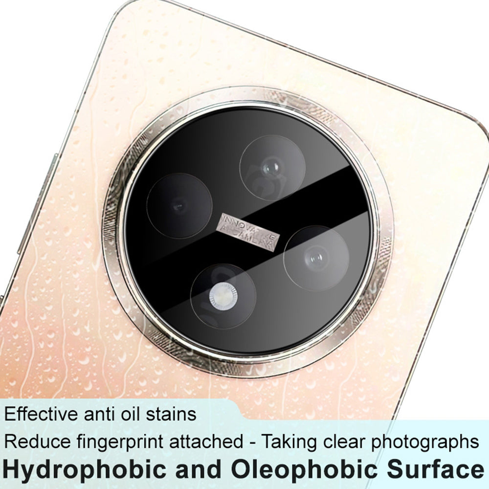 Zaštitna folija za zadnju kameru Techsuit za Oppo Reno12 FS 5G / Reno12 FS 4G / Reno12 F 4G / Reno12 F, Kaljeno staklo, Crna