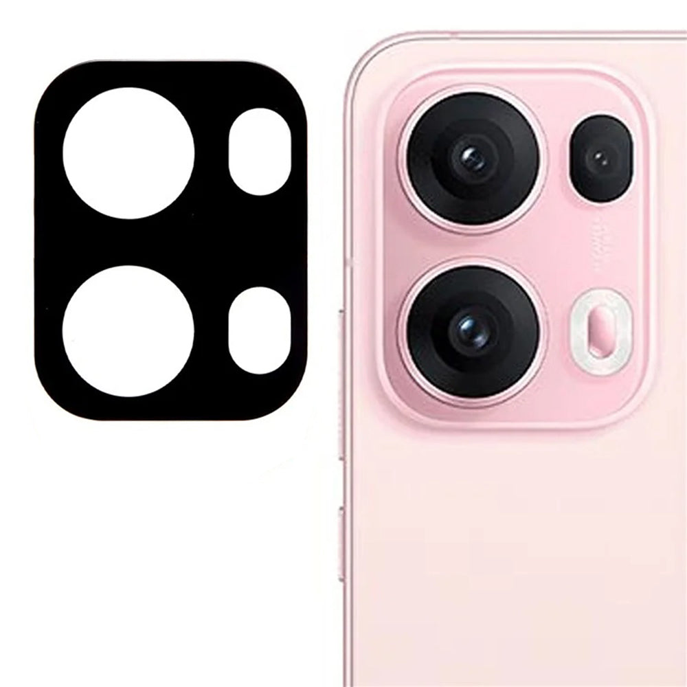 Zaštitna folija za zadnju kameru Techsuit za Oppo Reno13 Pro, kaljeno staklo, crna