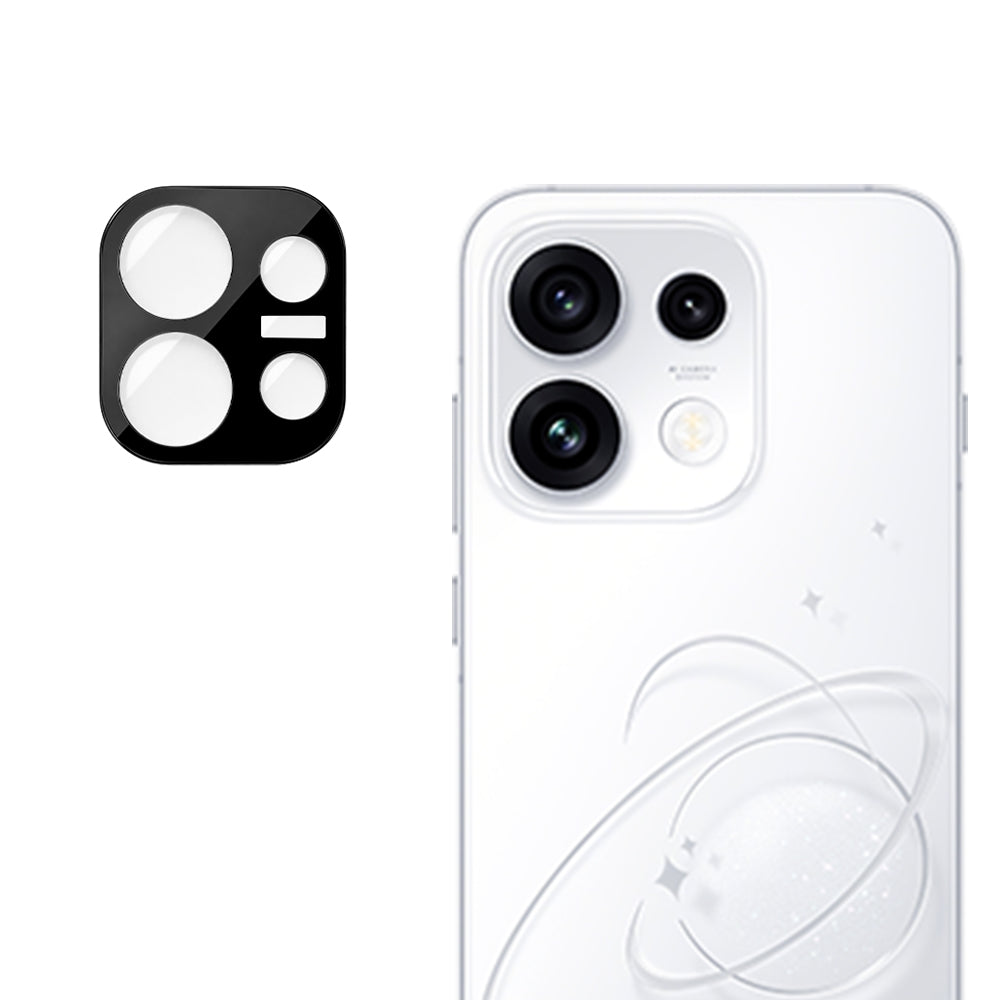 Zaštitna folija za zadnju kameru Techsuit za Oppo Reno16 Pro, kaljeno staklo, crna