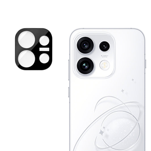 Zaštitna folija za zadnju kameru Techsuit za Oppo Reno16 Pro, kaljeno staklo, crna