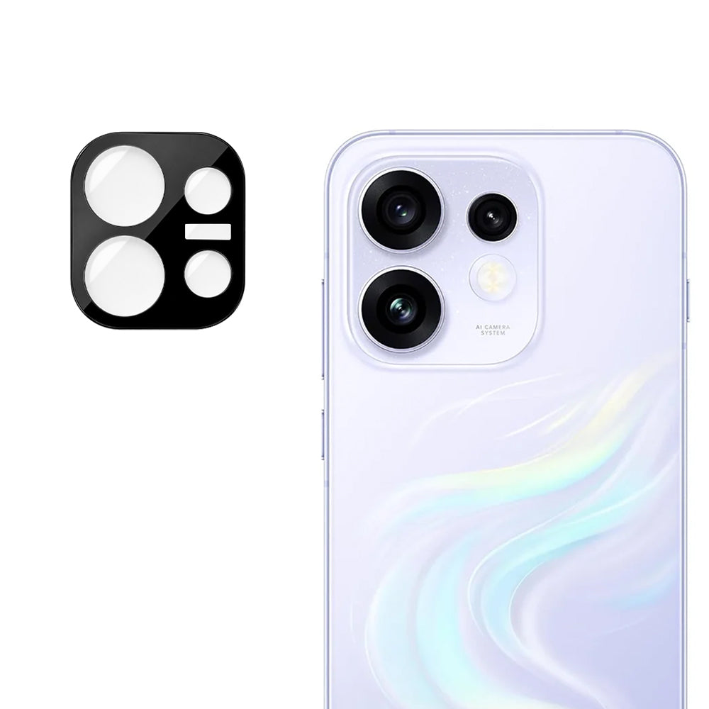 Zaštitna folija za zadnju kameru Techsuit za Oppo Reno16, kaljeno staklo, crna