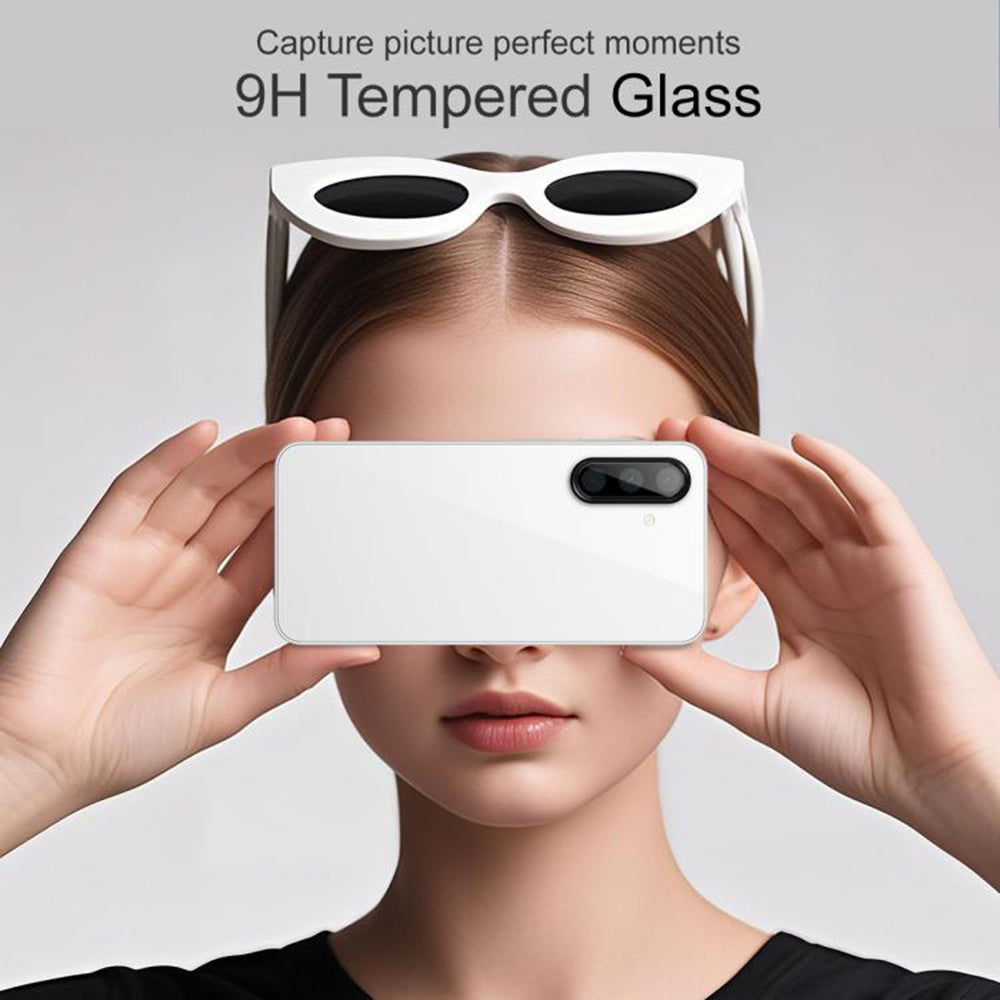 Zaštitna folija za zadnju kameru Techsuit za Samsung Galaxy A17 4G / A17 5G, Kaljeno staklo, Crna