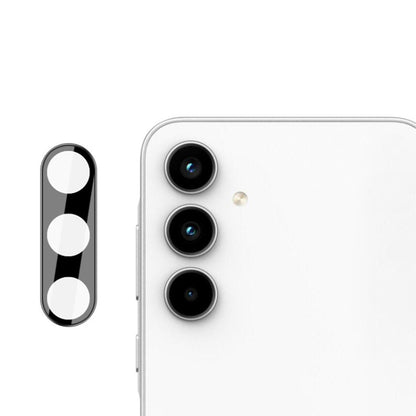 Zaštitna folija za zadnju kameru Techsuit za Samsung Galaxy A55 5G A556, Kaljeno staklo, Crna