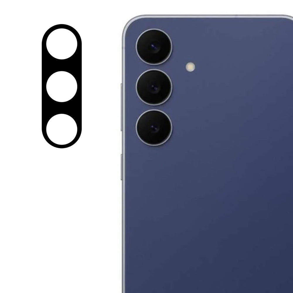 Zaštitna folija za zadnju kameru Techsuit za Samsung Galaxy S25 FE, kaljeno staklo, crna