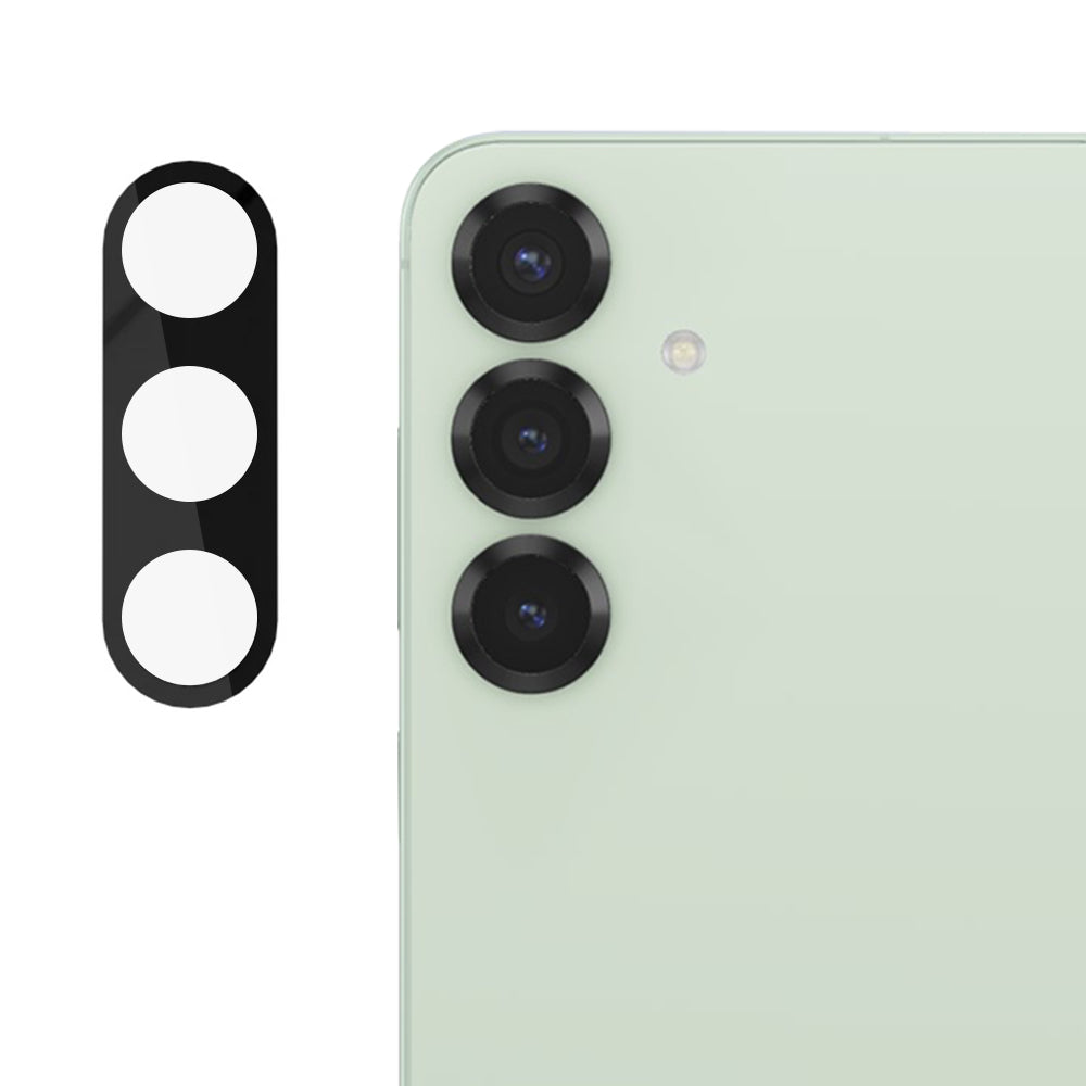 Zaštitna folija za zadnju kameru Techsuit za Samsung Galaxy S25+ S936, kaljeno staklo, crna