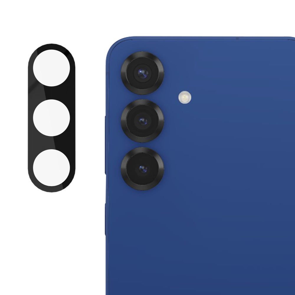 Zaštitna folija za zadnju kameru Techsuit za Samsung Galaxy S25 S931, kaljeno staklo, crna