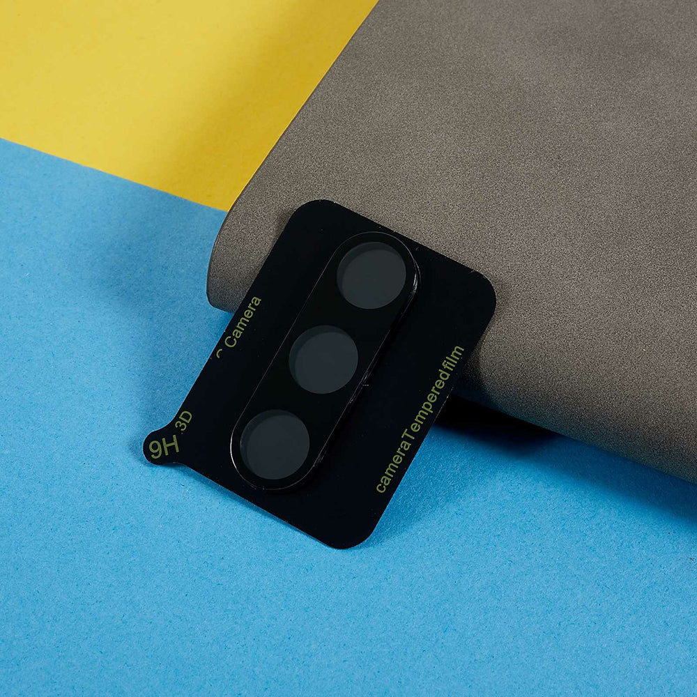 Folija za zaštitu zadnje kamere Techsuit za Samsung Galaxy S26 Plus, Kaljeno staklo, Crna