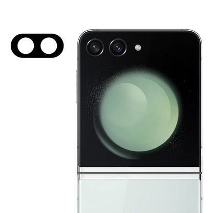 Zaštitna folija za zadnju kameru Techsuit za Samsung Galaxy Z Flip6 F741, kaljeno staklo, crna