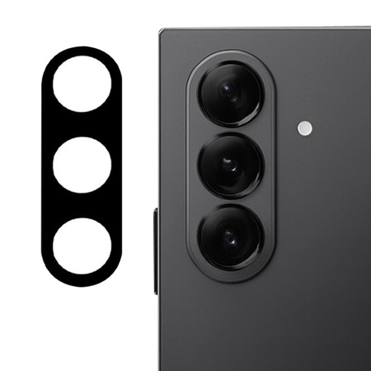 Zaštitna folija za zadnju kameru Techsuit za Samsung Galaxy Z Fold7 F966, kaljeno staklo, crna