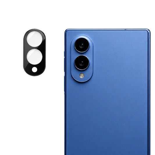 Zaštitna folija za zadnju kameru Techsuit za Samsung Galaxy Z Fold8 F971, kaljeno staklo, crna