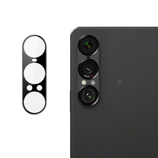 Zaštitna folija za zadnju kameru Techsuit za Sony Xperia 1 VII, Kaljeno staklo, Crna