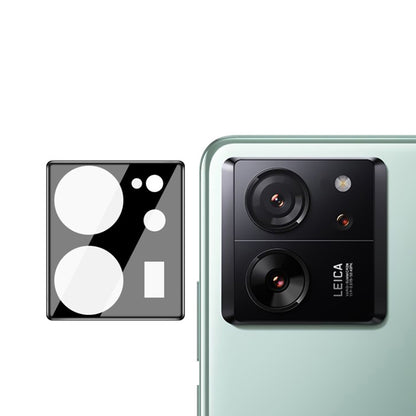 Zaštitna folija za zadnju kameru Techsuit za Xiaomi 13T Pro / 13T, Kaljeno staklo, Crna
