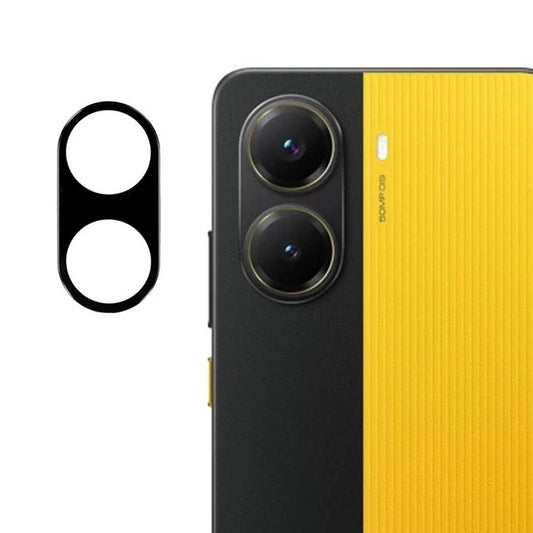 Zaštitna folija za zadnju kameru Techsuit za Xiaomi Poco X7 Pro, kaljeno staklo, crna