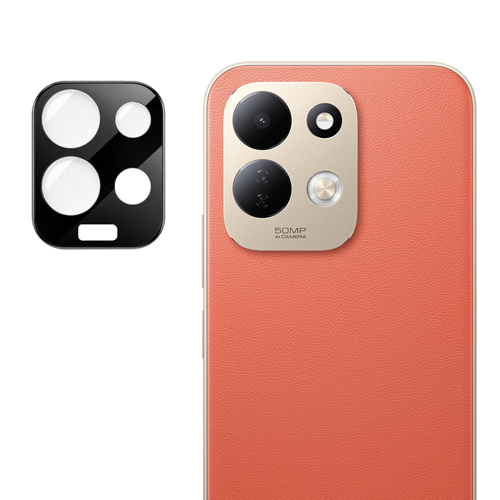 Zaštitna folija za zadnju kameru Techsuit za Xiaomi Redmi 17 5G / 17 4G, Kaljeno staklo, Crna
