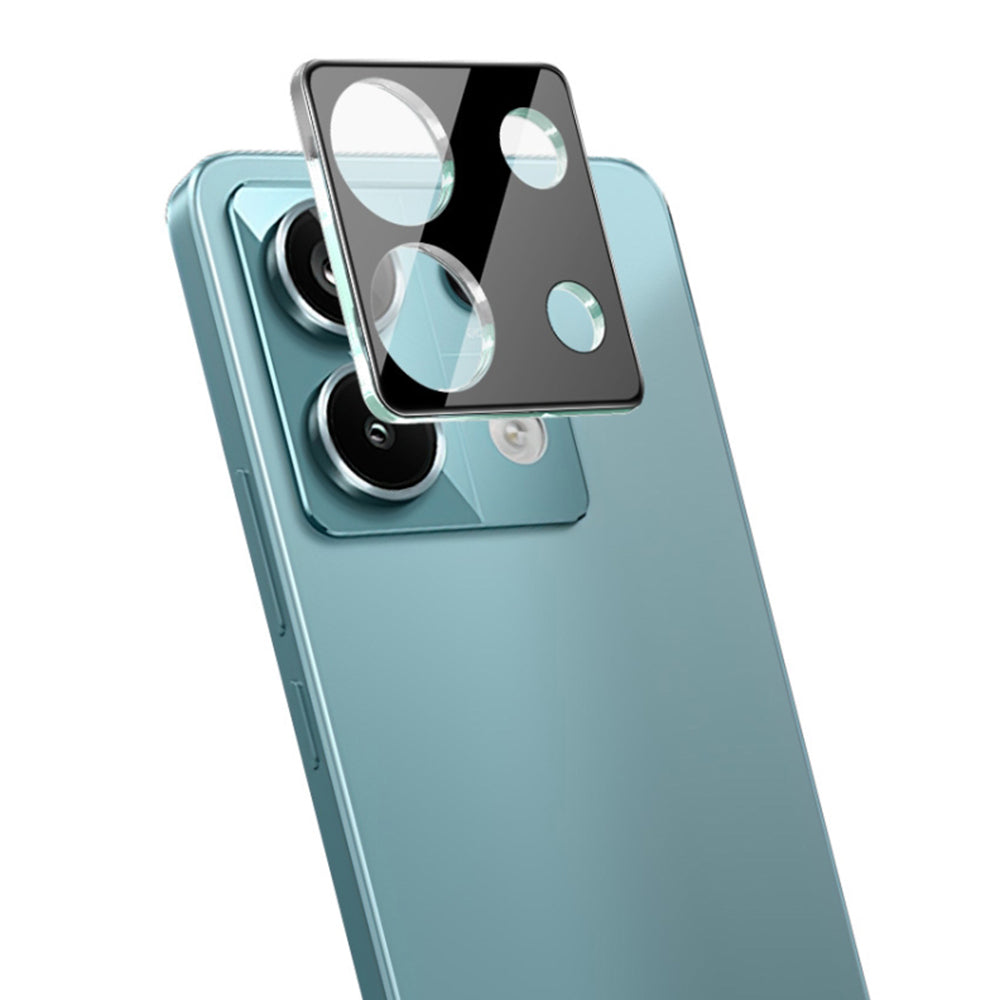 Zaštitna folija za zadnju kameru Techsuit za Xiaomi Redmi Note 13 Pro 5G, Kaljeno staklo, Crna