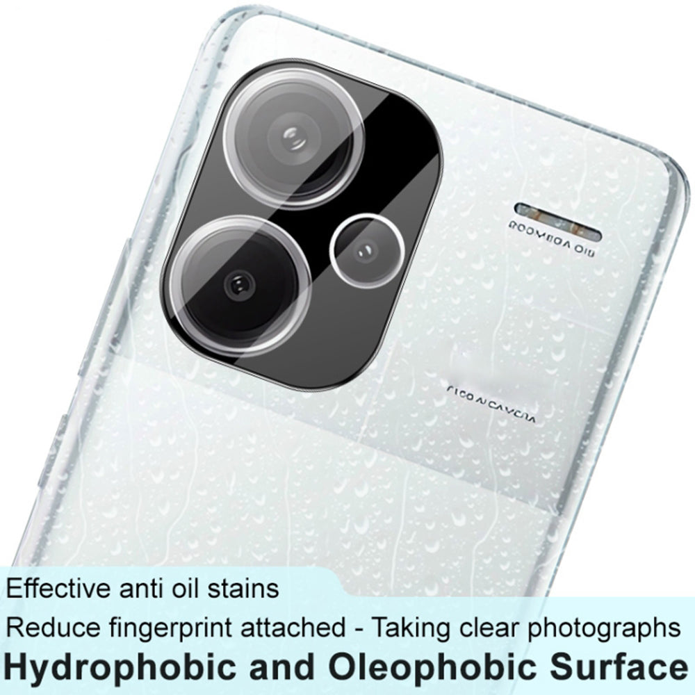 Zaštitna folija za zadnju kameru Techsuit za Xiaomi Redmi Note 13 Pro+, Kaljeno staklo, Crna