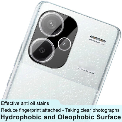 Zaštitna folija za zadnju kameru Techsuit za Xiaomi Redmi Note 13 Pro+, Kaljeno staklo, Crna