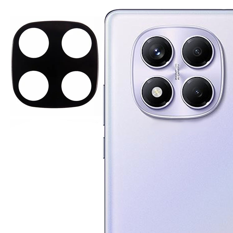 Zaštitna folija za zadnju kameru Techsuit za Xiaomi Redmi Note 14 Pro 4G, kaljeno staklo, crna