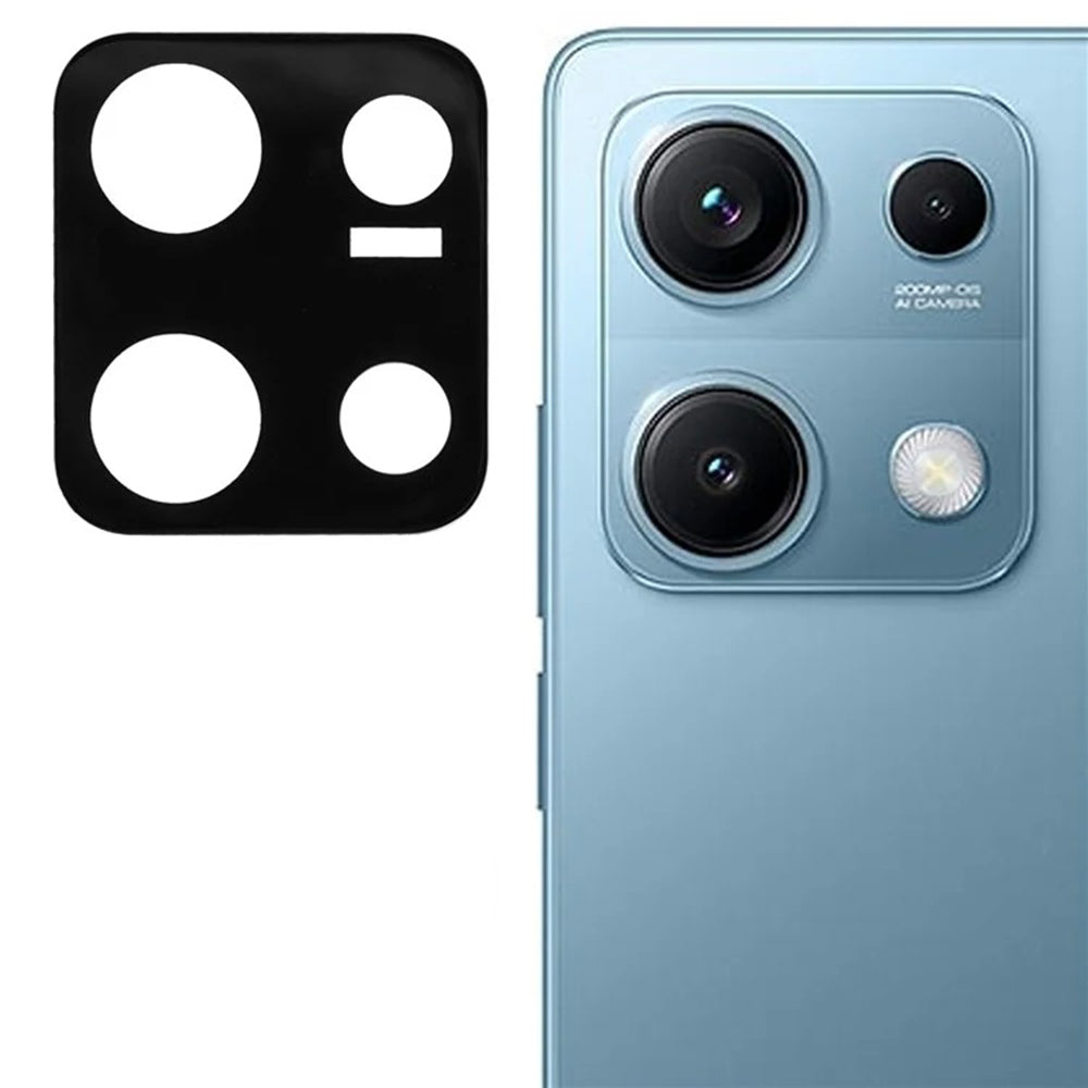 Zaštitna folija za zadnju kameru Techsuit za Xiaomi Redmi Note 14S, kaljeno staklo, crna