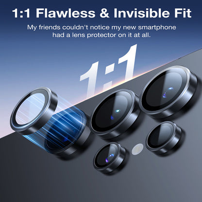 Folija za zaštitu zadnje kamere Torras Lensguard za Samsung Galaxy S26 Ultra, Kaljeno staklo, Crna