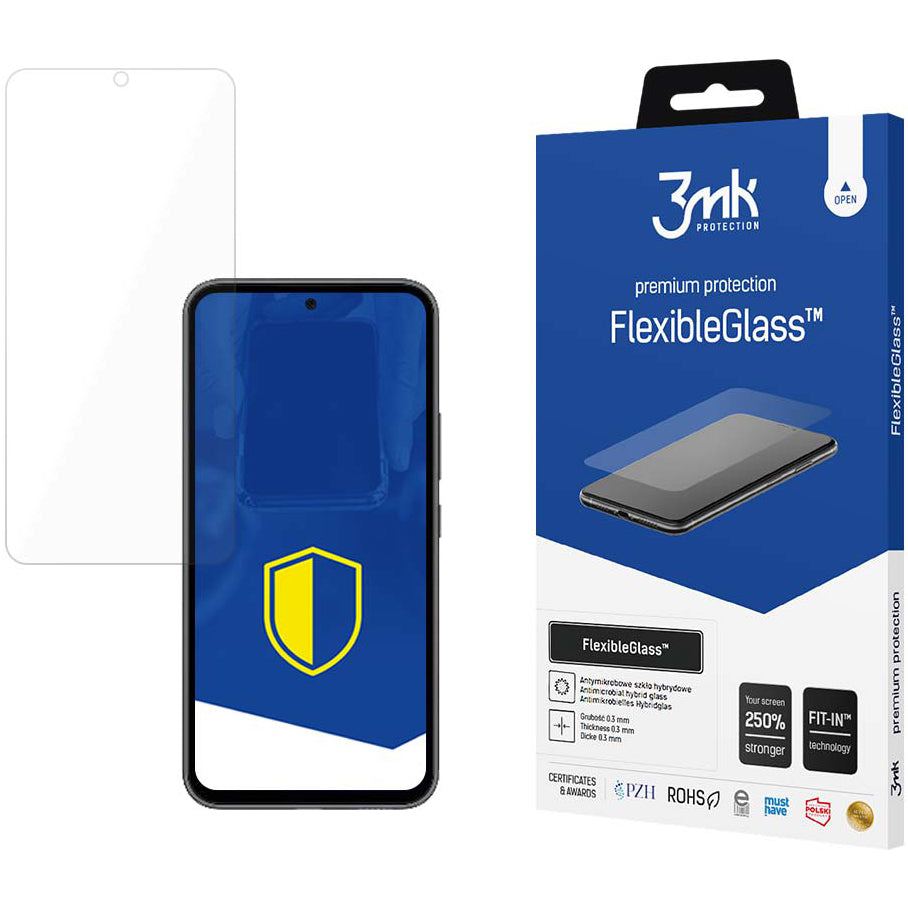 Zaštitna folija za ekran 3MK FlexibleGlass za Samsung Galaxy A54 A546, Fleksibilno staklo, Full Glue