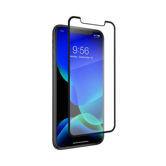 Zagg Glass Elite Edge Screen Protector for Apple iPhone 11 Pro Max / XS Max, Glass Shielded, Full Glue, Black 200103879 