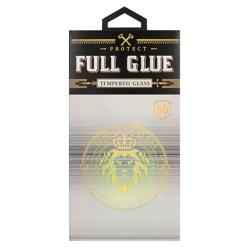 Zaštitna folija za ekran OEM Hard za Huawei P30 Pro, Kaljeno staklo, Full Glue, 5D, Crna