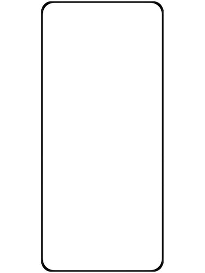 Zaštitna folija za ekran OEM OG Premium za Samsung Galaxy S21 5G G991, Kaljeno staklo, Pun ljepilo, Crna