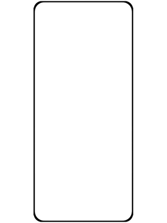 Zaštitna folija za ekran OEM OG Premium za Samsung Galaxy S21 5G G991, Kaljeno staklo, Pun ljepilo, Crna