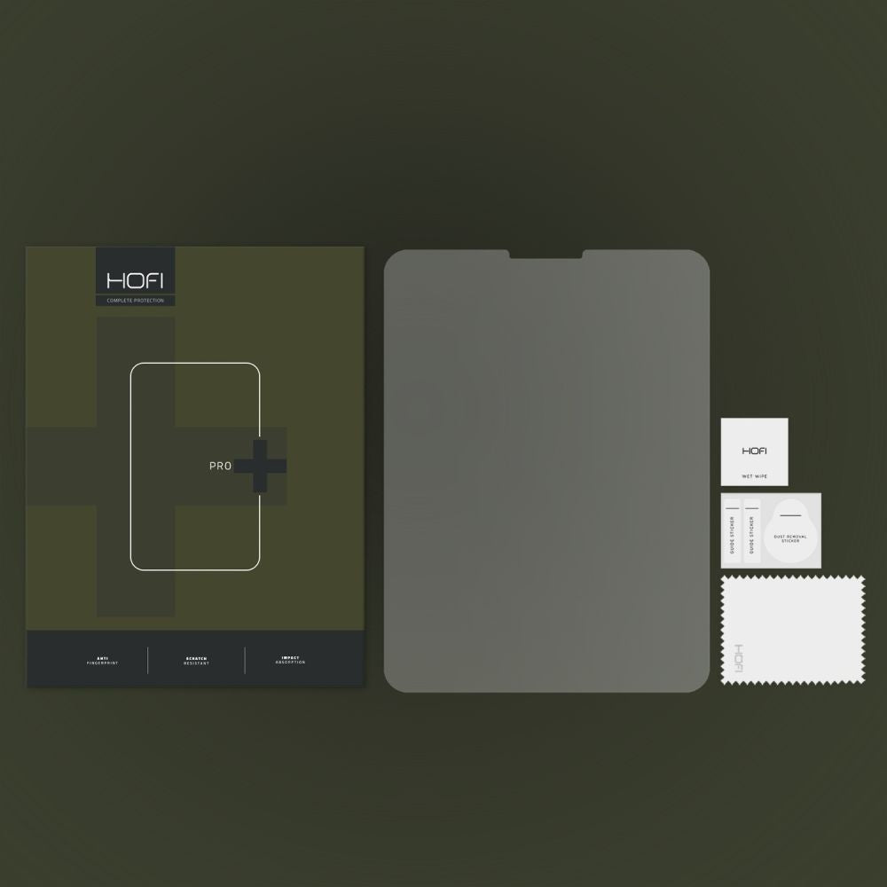 Zaštitna folija za ekran HOFI PRO+ za Apple iPad Pro 12.9 (2022) / Pro 12.9 (2021) / Pro 12.9 (2020), Kaljeno staklo, Pun ljepilo, 2.5D