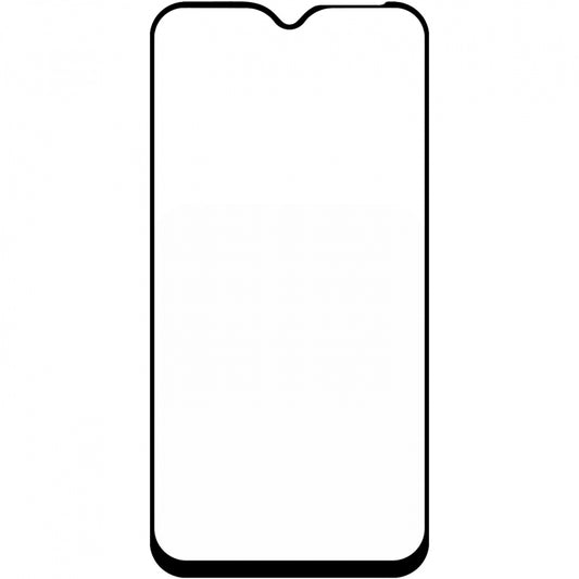 Zaštitna folija za ekran OEM OG Premium za Honor 70 Lite / X6 / X8 5G, Kaljeno staklo, Pun ljepilo, Crna
