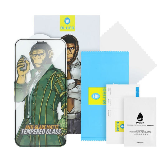 Zaštitna folija za ekran Privacy Mr. Monkey Glass za Apple iPhone 15 Pro, Kaljeno staklo, Pun ljepilo, 5D