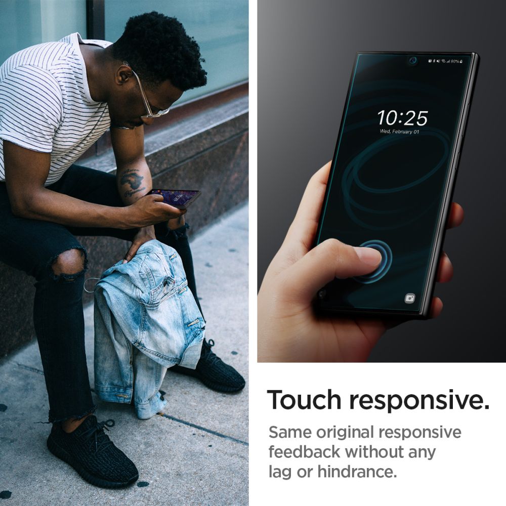 Zaštitna folija za ekran Spigen Neo Flex za Samsung Galaxy S24 Ultra S928, Plastika, Set od 2 komada