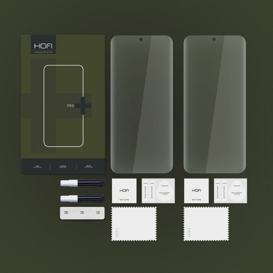 HOFI PRO+ Screen Protector for Xiaomi Redmi Note 13 Pro+, Glass Shielded, UV Glue, Set 2 pieces
