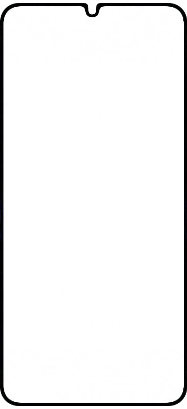 Zaštitna folija OEM Matte za Samsung Galaxy A13 A135 / A13 5G A136, Kaljeno staklo, Pun ljepilo, 6D, Crna