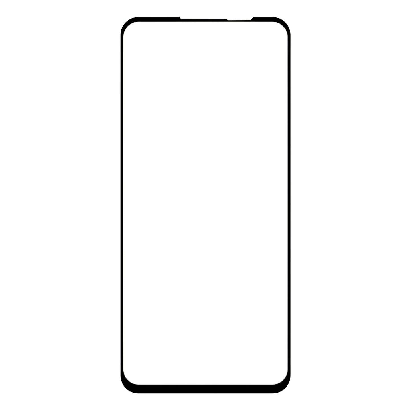 Zaštitna folija za ekran OEM Ceramic za Motorola Moto G54 Power Edition / G14 / G54 / G73, Fleksibilno staklo, Pun ljepilo, 5D, Crna