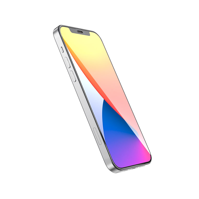 Zaštitna folija za ekran Borofone BF3 za Apple iPhone 12 Pro Max, Kaljeno staklo, Pun ljepilo, Crna