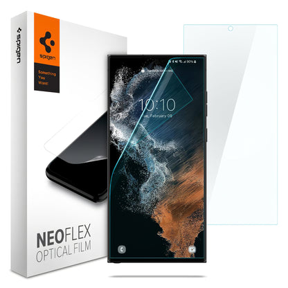 Folija za zaštitu ekrana Spigen Neo Flex za Samsung Galaxy S22 Ultra 5G S908, HydroGel, set od 2 komada AFL04137