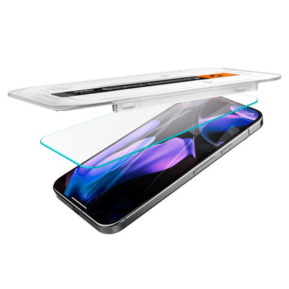 Spigen EZ FIT Screen Protector for Google Pixel 9 / 9 Pro, Glass Protected, Full Glue, Set 2 pieces, 2.5D AGL08442 AGL08442 