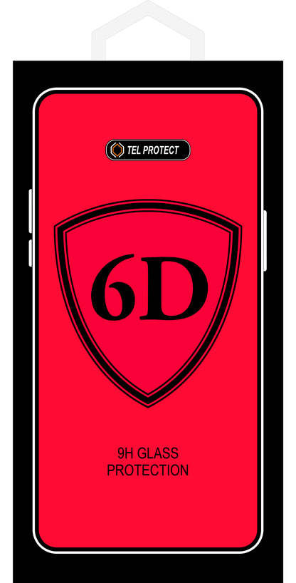 Zaštitna folija za ekran OEM za Samsung Galaxy A51 5G A516 / A51 A515, Kaljeno staklo, Full Glue, 6D, Crna