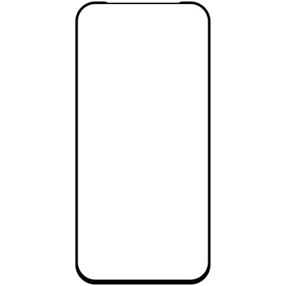 Zaštitna folija za ekran OEM OG Premium za Xiaomi Redmi 13, Kaljeno staklo, Pun ljepilo, Crna