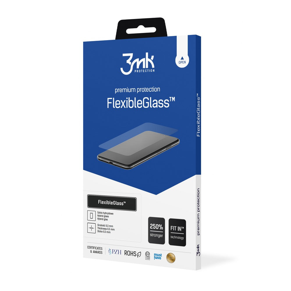 Folija za zaštitu ekrana 3MK FlexibleGlass za Samsung Galaxy A16 5G A166 / A16 4G A165, Fleksibilno staklo, Pun ljepilo