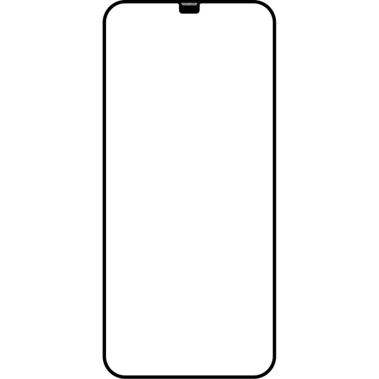 Zaštitna folija za ekran OEM Automatic Alignment za Apple iPhone 12 Pro, Kaljeno staklo, Full Glue, 5D, Crna