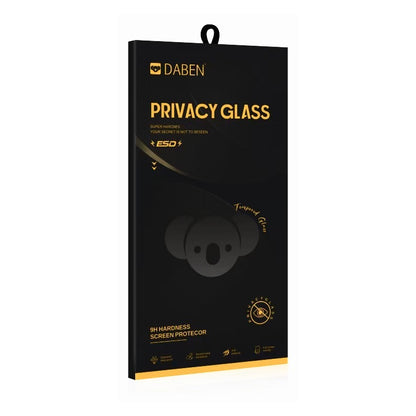 Zaštitna folija za ekran Privacy Bear za Apple iPhone 16 Pro Max, kaljeno staklo, Full Glue