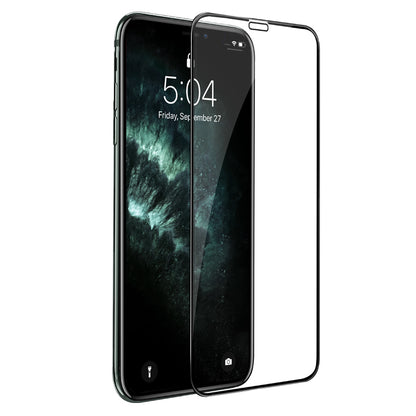 Zaštitna folija za ekran HOCO G16 za Apple iPhone 11 / XR, Kaljeno staklo, Full Glue, 5D, Crna