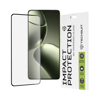 Zaštitna folija za ekran Techsuit za Xiaomi 14T Pro / 14T, Kaljeno staklo, Full Glue, 111D, Crna