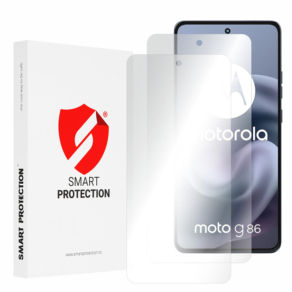 Zaštitna folija za ekran Smart Protection Premium Classic za Motorola Moto G86, Plastika, Set od 2 komada