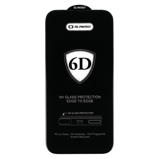 Zaštitna folija za ekran OEM za Samsung Galaxy S26 S942, Kaljeno staklo, Full Glue, 6D, Crna